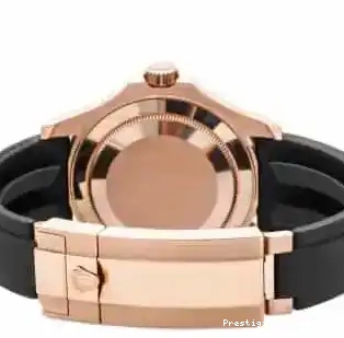 Prestigious Jewelers Yacht-Master Gold 126655 Rose Rolex 0529